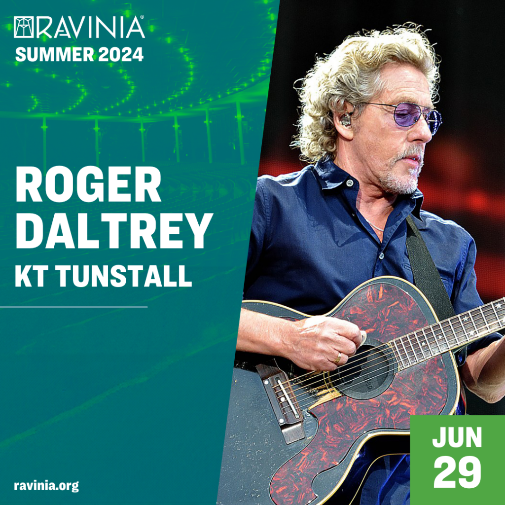 Roger Daltrey and his band at Ravinia Festival 2024 The Who